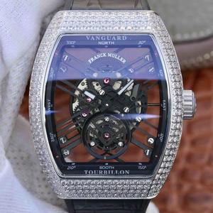 تم تصميم جسر Vanguard Skeleton الجديد من Franck Muller بعناية لتسليط الضوء على هيكل الساعة ومعصم الرجال.