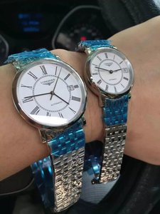 V8 Factory Longines Boya Series L4.921.4.11.6 زوج ساعة ميكانيكية للزوجين (سعر الوحدة)