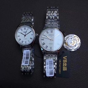 V8 Factory Longines Luya Series Automatic زوج من الساعات الميكانيكية (سعر الوحدة)