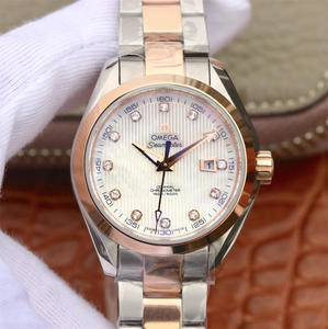 3S Omega Seamaster AQUA TERRA 150M نموذج نسائي 8520 يعيد فتح القالب لترقية ساعة ميكانيكية للسيدات