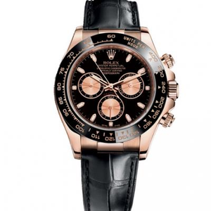 Rolex 116515 كوزموجراف دايتونا سلسلة الميكانيكية الرجال ووتش أعلى v7 ارتفع الذهب.