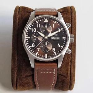 ZF Factory IWC Pilot Series IW377713 ساعة كرونوغراف ميكانيكية للرجال إصدار خاص من Little Prince.