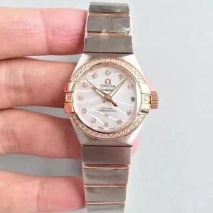 3S produceret OMEGA Constellation serien PLUMA let fjer ur udstyret med 8520 bevægelse "Constellation" damer ur