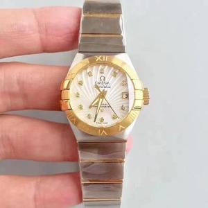 3S produceret OMEGA Constellation serie PLUMA lys fjer ur udstyret med 8520 bevægelse "Constellation" damer ur