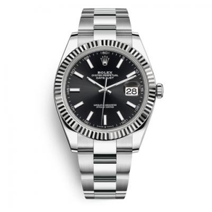 AR Super gudfremstillet Rolex DATEJUST Super 904L Datejust 41 Series 126334 Watch Steel Band Herre Mekanisk ur.