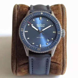 ZF producerer Blancpain 50 Søger Bathyscaphe mænds mekaniske ur replika se