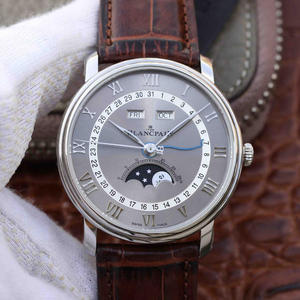 OM Factory Blancpain Classic 6654 Moon Phase Display Series Den stærkeste V2 opgraderet version