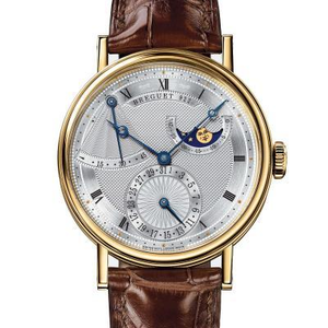 TW fabrik Breguet Breguet serie 7137BA/11/9V6 unikke fire-pin adskillelse schweiziske 2153 maskine mænds 18k guld mandlige