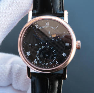 TW producent Breguet klassiske serie 7137 unikke fire nål adskillelse schweiziske 2153 maskine 18k rosa guld