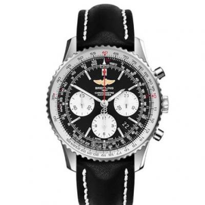 JF Factory genoptog Breitling Aviation Chronograph AB012012.BB01.435X Automatisk mekanisk herreur.