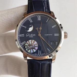 [GF Ultimate Edition] Glashütte Original kongresmedlem Big Date Moon Phase Watch 100-04-32-12-04 Mænds Watch