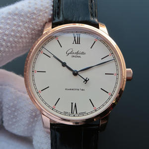 FK Glashütte Senator Series 1-39-59-01-02-04 Mænds Mekaniske Watch Rose Gold Diamond Edition