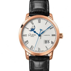 GF-fabrik Glashütte 100-04-32-15-04 Original Congressman Large Date Moon Phase Watch.