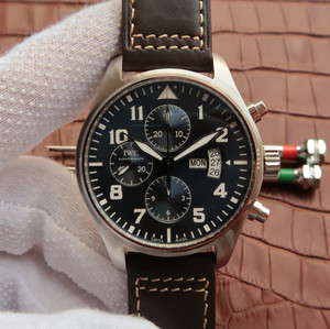 IWC pilot serie IW377706, AISI316L mekanisk herreur