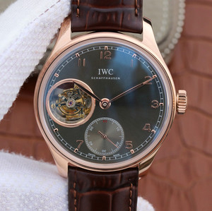 re-indgraveret IWC portugisiske serie lW546301 tourbillon 43mm diameter .