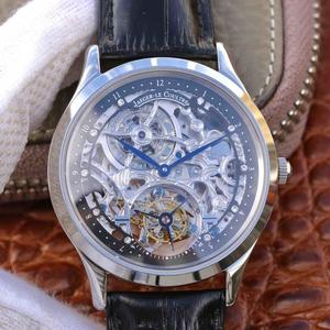 LH Jaeger-LeCoultre Master Series Tourbillon Automatisk bevægelse Skeleton Real Tourbillon Movement