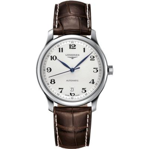 MK Factory Re-indgraveret Longines Master L2.628.4.78.3 6-cifret enkelt kalender bælte mekaniske mænds ur