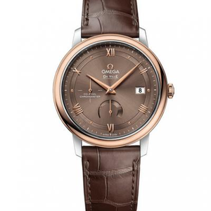 TW Omega De Ville Multifunction Series 424.23.40.21.13.001, læderrem Automatisk mekanisk herreur 316L