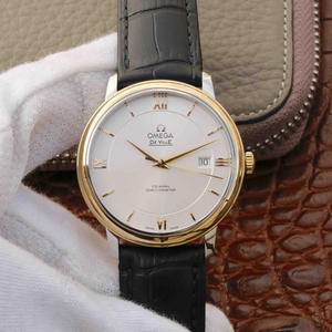 TW Omega De Ville Series 18k Guld Mænds Mekanisk Watch New Die Fei