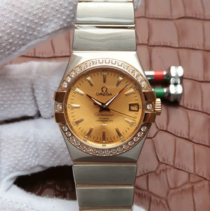 Omega Constellation Series 123.20.35 Diamond Mekanisk Mænds Watch