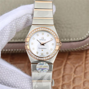 ZF Omega Constellation Quartz Watch Korrektion af manglerne ved alle versioner på markedet Rustfrit stål rem Quartz bevægelse Ladies ur