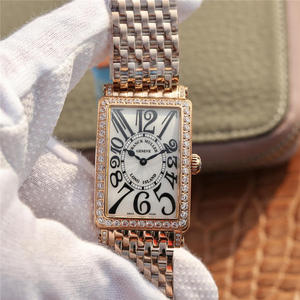 ABF Franck Muller LONG ISLAND 952 Steel Belt Version Den højeste version til dato Original Movement Ladies Watch