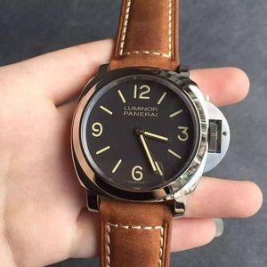 N fabriksreplika Panerai pam390 manuelt mekanisk ur 316 rustfrit stål safir spejl.