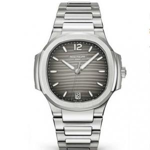 Patek Philippe Nautilus Sports Serie 7118/1A-011 Kalender Lady Mekanisk Ur