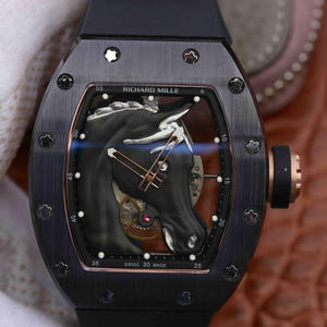 Richard Mille lykkedes i RM52-02 tape keramiske mænds automatiske mekaniske urTop replika Richard Mille RM53-01 mænds automatiske mekaniske ur high-end kulfiber