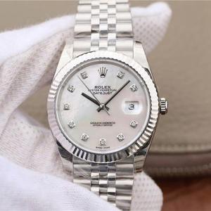 EW Factory Re-indgraveret Rolex Datejust Series 126331 Mænds Automatiske Mekaniske Bevægelse Watch Original Mold 3235