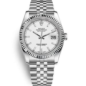 Rolex Super 904L stærkeste V2 Opgradering 116200-63600 Datejust 36-serien se stærkeste A-klasse kopi DATEJ