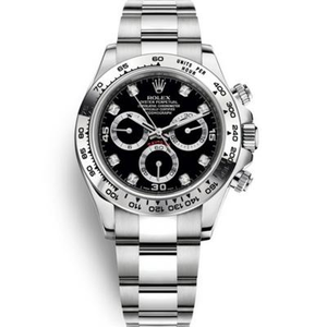 JH Rolex Daytona nye opgraderet version m116509-0055 rustfrit stål rem automatisk mekanisk bevægelse mænds ur