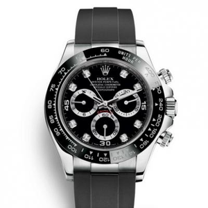 N Rolex ny version 904 stål Daytona m116519ln-0025 gummirem automatisk snoede bevægelse fuld funktion herreur