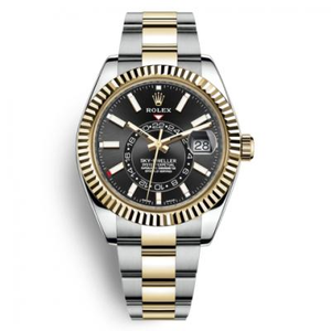 kopi Rolex Oyster Perpetual SKY-DWELLER serie m326933-0002 herre, mekanisk ur.