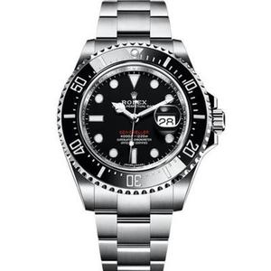 Rolex SEA-dweller Ghost King 126600 replika mekanisk se 904L ægte A-klasse replika Rolex Sea ambassadør [AR ud