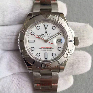 Klassisk Rolex Super Yacht Baume 116622 hvid plade YM