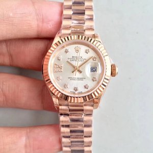 [Højeste kvalitet] SY produceret den oprindelige en-til-en model, Rolex 279135RBR Ladies Datejust 28mm New Generation Ladies Watch