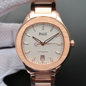 Re-indgraveret høj efterligning Piaget POLO S serie G0A41001 hvide ansigt model