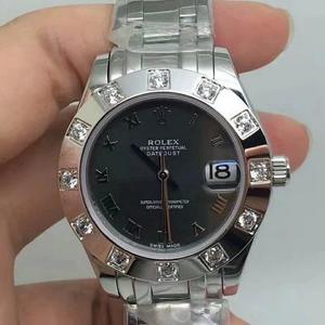 BP produzierte Damenmodell, Rolex Datejust DateJust Damen Diamant automatische mechanische Edelstahlband