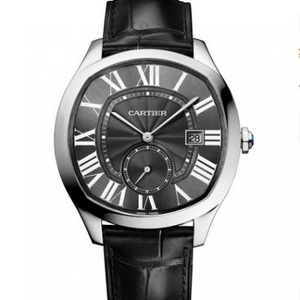 V6 Cartier DRIVE DE CARTIER Serie WsNM0009 Schildkrötenförmige schwarze Herrenuhr