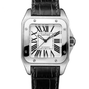 RB Cartier Santos Black Knight W20106X8 Die stärkste Top Replik Santos Uhr auf dem Markt Gürteluhr