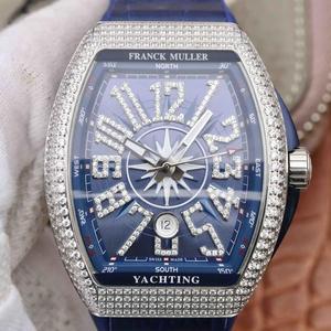 Franck Muller FM Vanguard Yachting V45? Boat Series Diamond Edition Herrenuhr 44x54mm