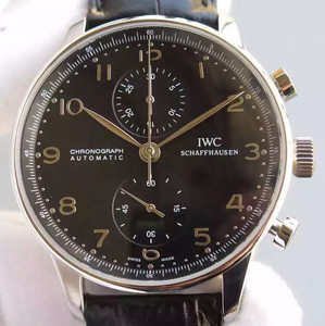 IWC neue Version der portugiesischen V6-Version, ausgestattet mit der vollautomatischen mechanischen Uhr 7750 Herrenuhr.