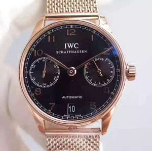 IWC portugiesische 7. Limited Edition portugiesische 7. Kette V4 Edition mechanische Herrenuhr