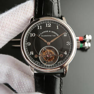 LH Lange 1815 Serie 730.32 mit manueller mechanischer Tourbillon Herrenuhr.