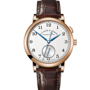 MKS Lange Classic 1815 Serie unabhängige kleine zweite Zifferblatt Herren mechanische Uhr Roségold eine der Top-Replik-Uhren