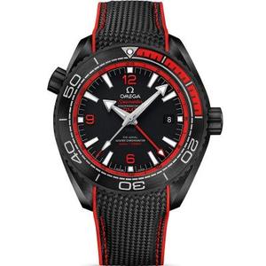 VS Fabrik Omega Schwarz Keramik kosmischen Ozean 600m 215.92.46.22.01.002 Taucheruhr Mechanische Uhr