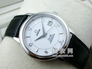 Omega Diefei Serie automatische mechanische transparente ultradünne Business Herrenuhr original ETA2824 Bewegung weiße Oberfläche