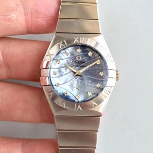 SSS Factory Omega Constellation Serie 27mm Quarzuhr Fabrik authentische offene Modell