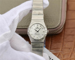 TW Omega Damen Constellation Serie 27mm Quarzuhr Original One-to-One Modell Edelstahlband